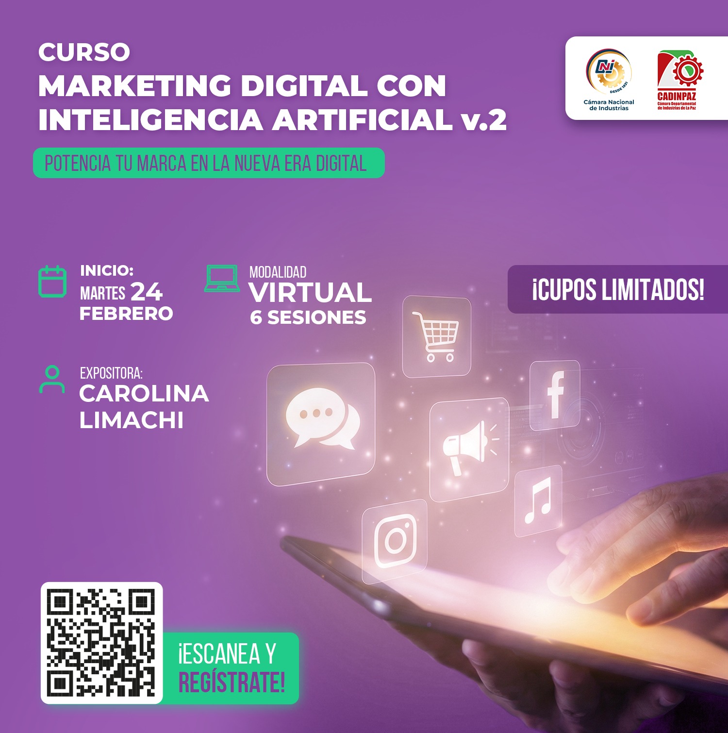 CURSO: MARKETING DIGITAL CON INTELIGENCIA ARTIFICIAL V.2