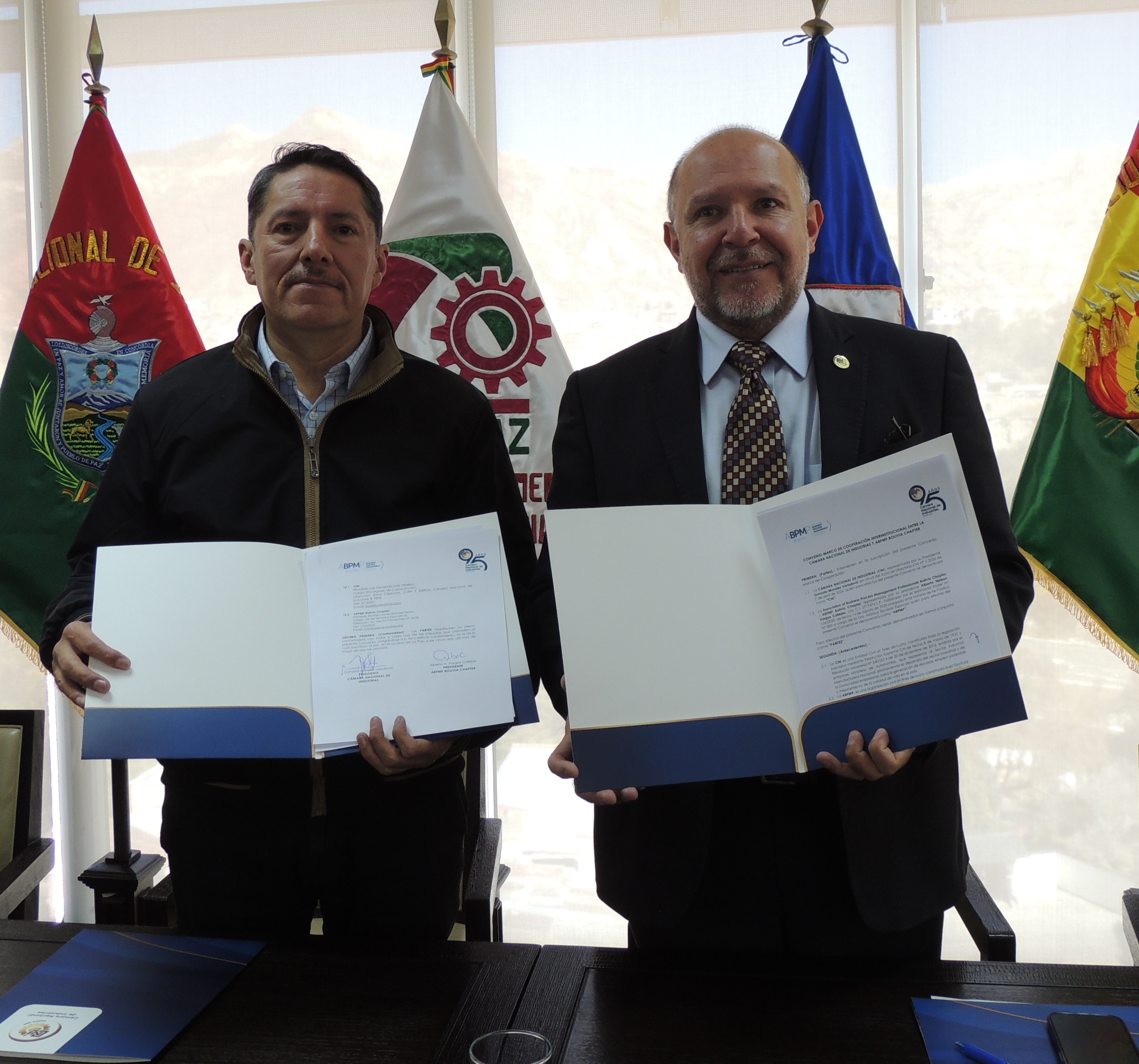 CNI Y ABPMP BOLIVIA CHAPTER UNEN ESFUERZOS PARA IMPULSAR LA INNOVACIÓN Y LA GESTIÓN POR PROCESOS