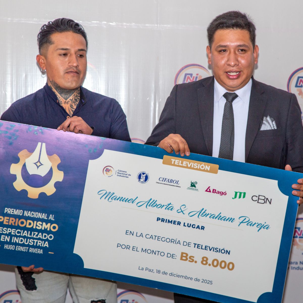 LA CNI PREMIÓ AL PERIODISMO ESPECIALIZADO QUE VISIBILIZÓ LOS EFECTOS DEL CONTRABANDO Y LA FALSIFICACIÓN EN LA INDUSTRIA NACIONAL