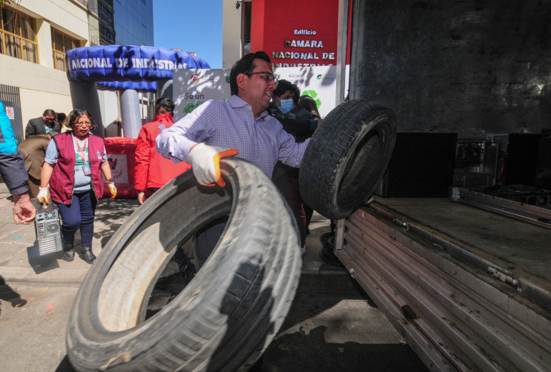 La Reciclatón 2023 de la CNI busca gestionar  300 toneladas de residuos en La Paz