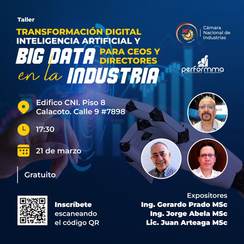 DATA PARA CEOS Y DIRECTORES, EN LA INDUSTRIA