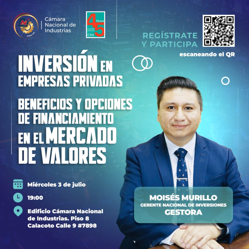 Conversatorio "Inversión en Empresas Privadas- Beneficios y opciones de financiamiento en el Mercado de Valores"