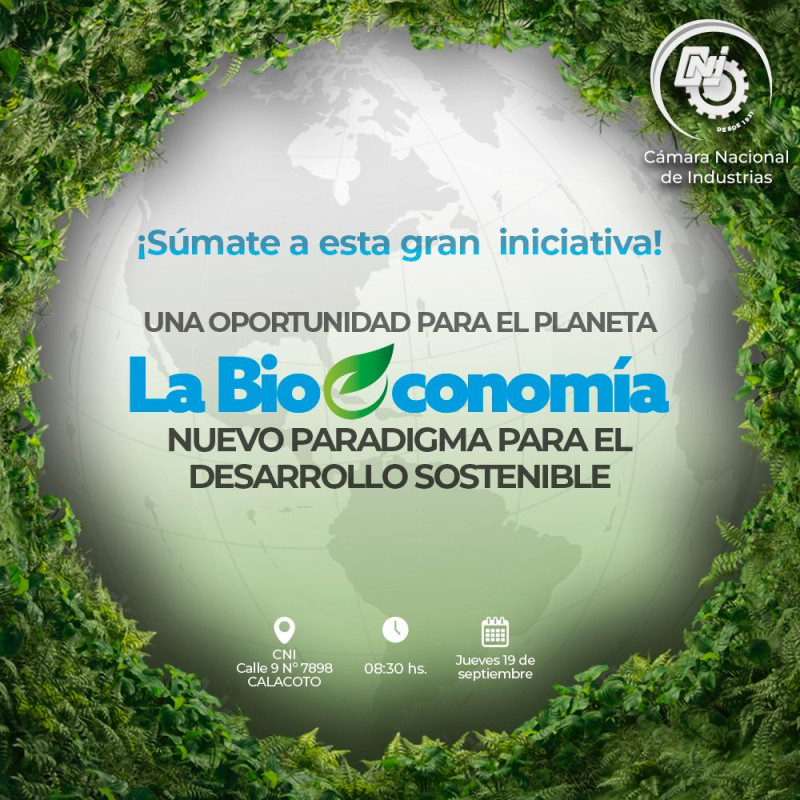LA BIOECONOMÍA – NUEVO PARADIGMA PARA EL DESARROLLO SOSTENIBLE