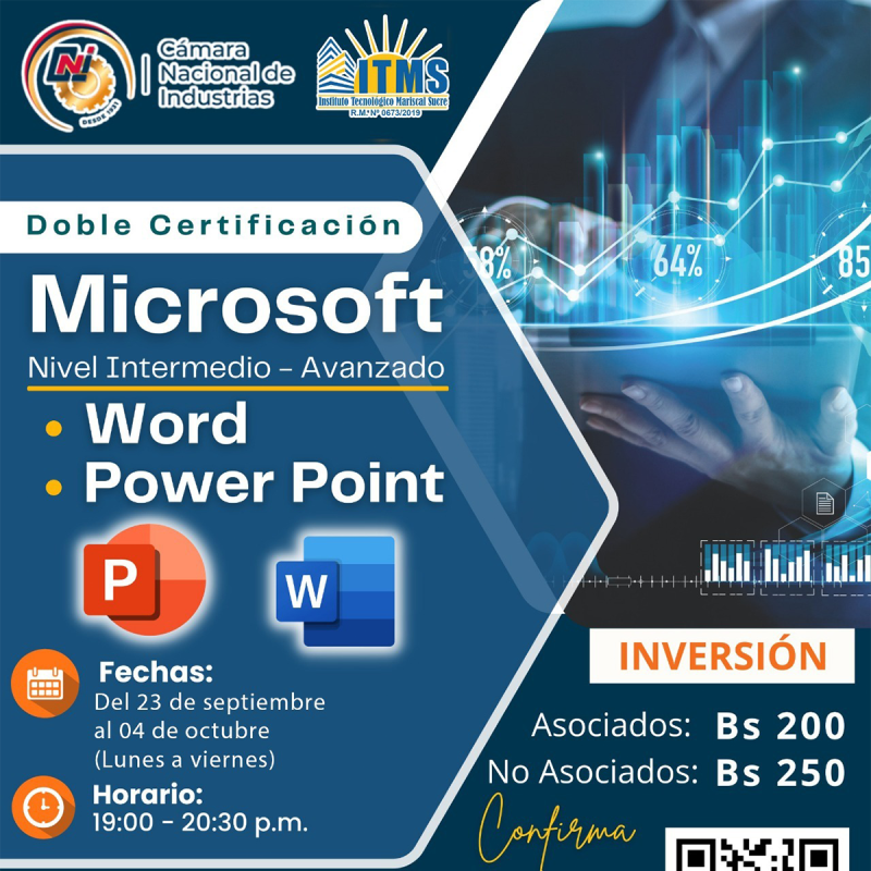 CURSO MODULAR:  WORD Y POWERPOINT INTERMEDIO/AVANZADO