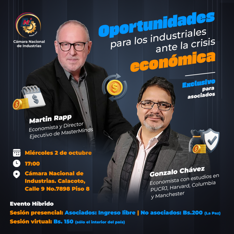 OPORTUNIDADES PARA LOS INDUSTRIALES ANTE LA CRISIS 